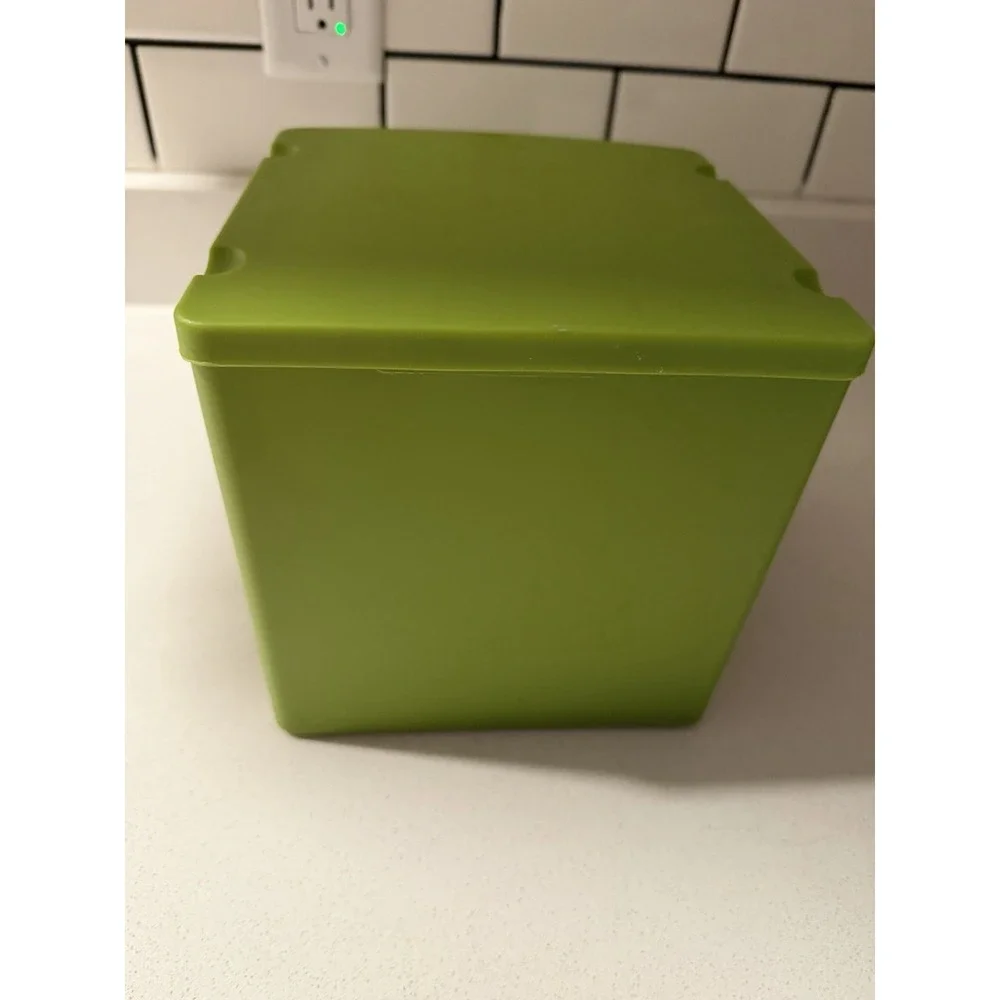 Mini STERILITE 3 Drawer Unit Plastic White B31 - Green